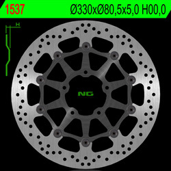 Tarcza hamulcowa przód kawasaki zx 10r 16-18 (330x80,5x5) (5x10,5mm)