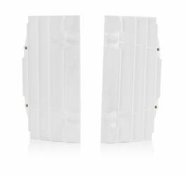 Osłony Chłodnicy (Kratki) Ktm Sxf 250-350-450 16-18; Sx 125-150 16-18; Sx 250 17-18; Ktm Exc-Excf 250-350-450-400 17-19; Husqvarna Fc 125 '16-'18, Tc 125 '16-'18, Tc 250 '17-'18, Te / Tx / Fe 250 / 350 / 450 '17-'19 Kolor Biały