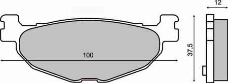 Klocki Hamulcowe Sintered T-Max 500