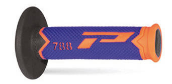 Manetki pg788 off road (22+25mm, dł.115mm) kolor pomarańczowy fluo/niebieski/czarny (trójskładnikowe) (788-283)