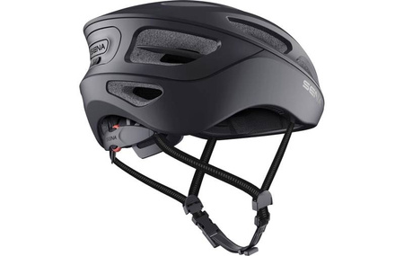 Kask rowerowy r1 road z wbudowanym interkomem bluetooth 4.1 do 900m rozmiar m ( 55-58 cm ) kolor biały (el)