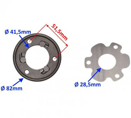 Sprzęgło jednokierunkowe Bendix motocykl Suzuki Gn125