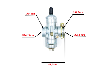 Tłok Yamaha Rd/Dt80 A/C (50,50)
