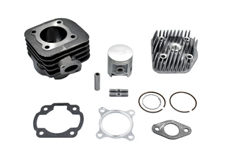 Cylinder Żeliwny Z Głowicą Power Force Aprilia Scarabeo Yamaha Jog Benelli K2 Minarelli Horizontal 47mm 2t