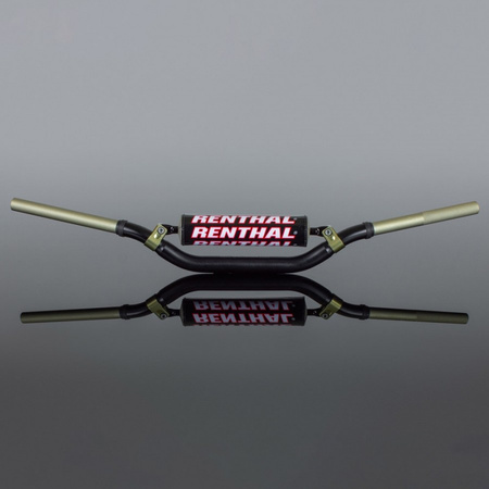 KIEROWNICA 1,1/8 CALA (28,6MM) MX TWINWALL 993 HANDLEBAR BLACK KTM SX85 '13-; HUSQVARNA TE85 '13- PADDED KOLOR CZARNY Z GĄBKĄ