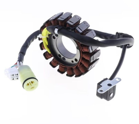 UZWOJENIE ALTERNATORA (STATOR) YAMAHA YFM BIG BEAR 250 '07-'11, YFM 250 BRUIN '06, YFM 300 GRIZZLY '12-'14, YFM 660 R RAPTOR '01-'05, YFM 250 XL BEAR TRACKER '01-'05 (OEM: 5LP814100200; 5LP814100100L; 5LP814100000; 1SCH14100000)