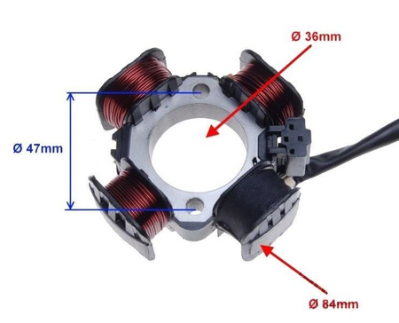 Stator iskrownik skuter Suzuki Italjet Tgb Morini
