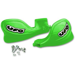 Handbary UFO do motocykli Kawasaki kx 125/250 00-17 zielone