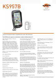 torba na gps / smartphone iphone x/8/7/6s/plus, samsung galaxy s6/s7/s8/s9 / edge z mocowaniem na kierownicę i lusterko - patrz opis dodatkowy