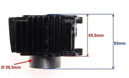 Cylinder kompletny do motocykla silnik 154FMI 125