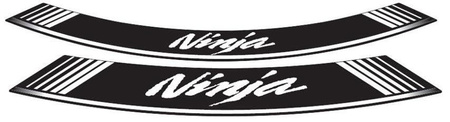 Paski na felgi puig do kawasaki ninja białe