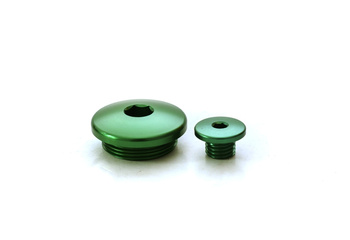 Accel korki inspekcyjne silnika kawasaki kxf 250 '11-20, kxf 450 '09-20, klx 450r '08-13 kolor złoty