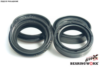 Komplet uszczelniaczy olejowych i pyłowych honda cr80/85 '96-'07, cbr250/300r '11-'15, kawasaki er-5 '97-'06 (37x50x11) (56-123)