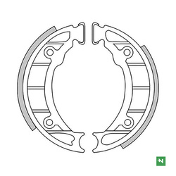 Szczęki hamulcowe piaggio zip 50 92-93 (104x20mm)