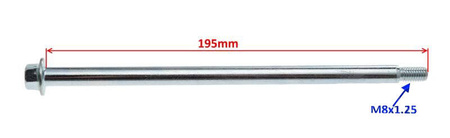 Oś podstawy centralnej do Longjia LJ125T-8