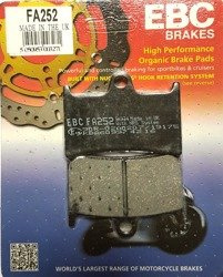 Klocki hamulcowe EBC FA252 Yamaha R1 XV1700 FZ1