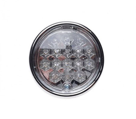 Komplet Lamp Tylnych LED Chrom Do APRILIA SR 50 E11