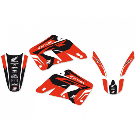 Komplet naklejek (oklein) honda cr 125/250 00-01 dream 4