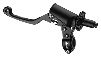 uchwyt dźwigni sprzęgła kompletny uniwersalny kolor czarny (dźwignia niełamka) (cl-201-4bk)