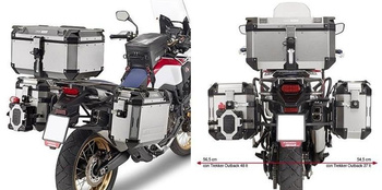 stelaż kufrów bocznych monokey cam side honda crf 1000l africa twin (16-17) - pod kufry kfr k'force alu