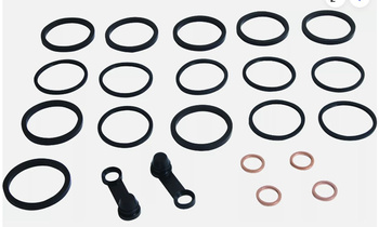 ZESTAW NAPRAWCZY ZACISKU HAMULCOWEGO PRZÓD KAWASAKI H2 '17-'22, H2R '15-'21, Z H2 SE '21-'23, ZX10R '16-'23, ZX10RR '18-'24, ZX14R '18-'23, KTM DUKE R 890 '20-'23, SUPER DUKE GT 1290 '17-'19, SUPER DUKE R 1290 '14-'24