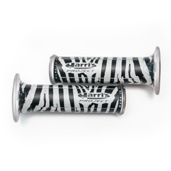 Manetki 01687-ze (120 mm/22 mm) kolor czarny/biały