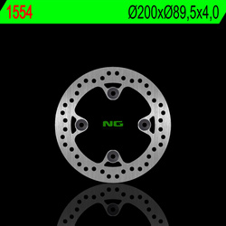 Tarcza hamulcowa przód suzuki lt-a 700/750 kiquad 05-08 (200x89,5x4,0mm) (4x10,5mm)