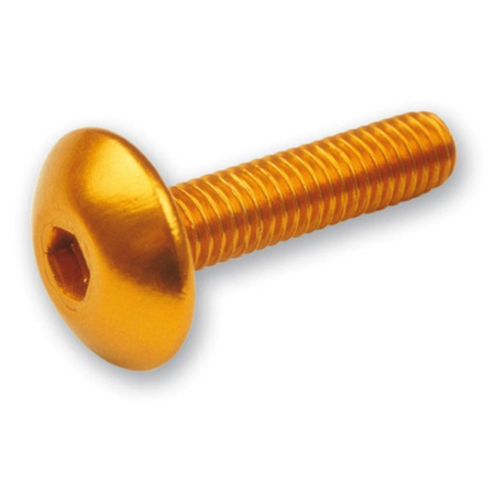 Zestaw śrub owiewki m6x20 (6szt.) kolor złoty (ta620or)