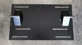 PŁYTA MONTAŻOWA DO PŁUGA QUAD, ATV (P00012) KOLOR CZARNY (NA ZAMÓWIENIE)