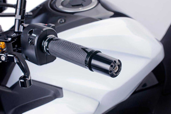 Ciężarki / Końcówki Kierownicy Długie Puig Do Suzuki Czarne