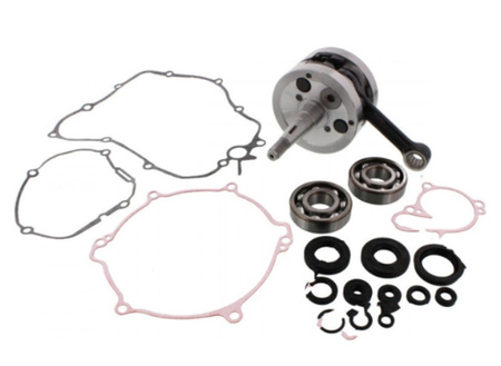 Wiseco wał korbowy yamaha yz 125 '05-'19 (z łożyskami i uszczelniaczami na wał oraz kompletem uszczelek na dół silnika) (hr4054)