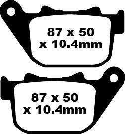 Klocki hamulcowe Harley Davidson XL Harley Davidson XR