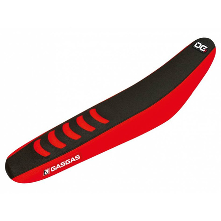 Pokrowiec/poszycie na siedzenie gagamc 125 ec '21-'23 double grip 3 kolor czarny/czerwony