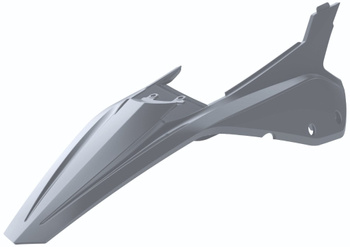 Błotnik tył z boczkami beta rr250/300 2t 350/400/450 4t '20-'22 szary nardo grey