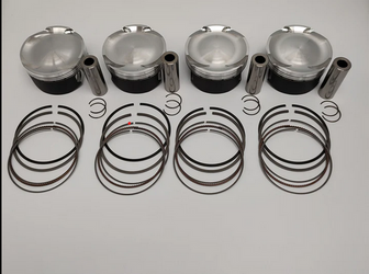 KOMPLET TŁOKÓW KAWASAKI (4T) ZX 12 R '00-'05 TURBO , LOW COMPRESSION (82,93MM) (9.8:1) BORE 83MM