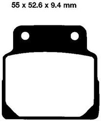 KLOCKI HAMULCOWE MOTOCYKLOWE EBC FA122