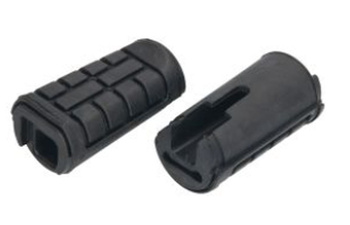 Guma (gumy) podnóżków kierowcy honda vt 1100c shadow 94-99, vtx 1800c 02-05 (2 szt.) (made in japan)