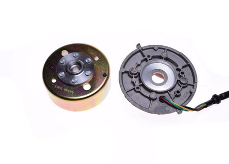 Stator iskrownik 2 cewki + koło magnesowe do MBK 51