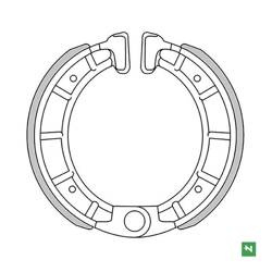 Szczęki hamulcowe derbi venture , senda , vamos 50 (105x25mm)