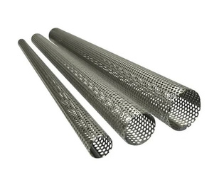 DEP PIPES RURA PERFOROWANA DO TŁUMIKA / KOŃCÓWKI WYDECHU ŚREDNICA 30MM DŁUGOŚĆ 400MM