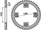 Zębatka tylna 4306 49 f honda cr80/85 (jtr215.49) (łańc. 420)