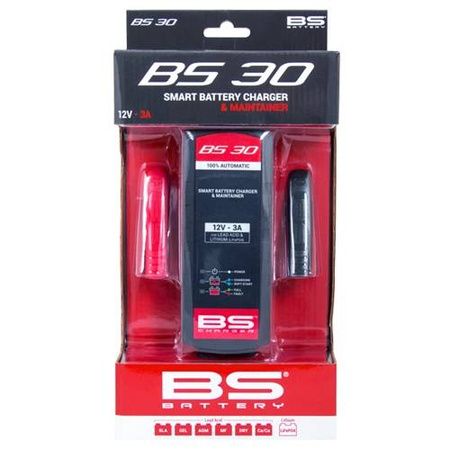 Ładowarka akumulatorów bs30 12v std/agm/gel, lithium (life p04), 3a do 60ah (el)