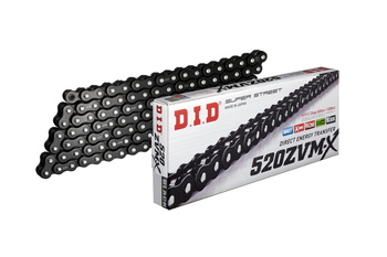 Łańcuch napędowy DID 520 ZVM-X BK&BK-114 (czarny)