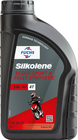 Olej Silnikowy Fuchs Silkolene Scoot Sport 4t 5w40 1l
