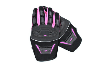 Rękawice Motocyklowe Enduro Cross Quad Moto V-02s Różowe S Ekran Dotykowy Rkw00000013