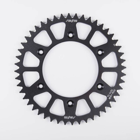 Zębatka tylna aluminiowa (ergal) 289 50 honda cr 125r '83-08, beta rr 2t enduro 250 '13-20 (łańc. 520) (28950jt) kolor czarny