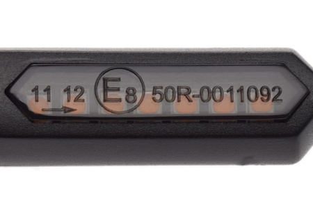 Kierunkowskazy led dynamiczne do motocykla E8