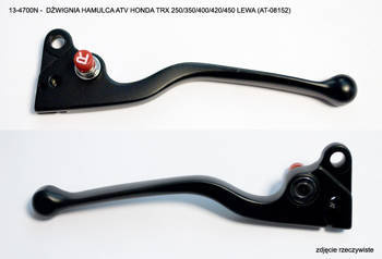 Dźwignia hamulca atv honda trx 250/350/400/420/450 lewa (at-08152)