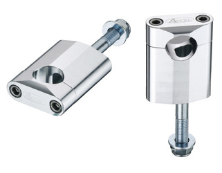 mocowanie/podwyżki kierownicy (28,6mm) wys. 58,5mm ze śrubą m12 kolor srebrny (bm-16sv28)