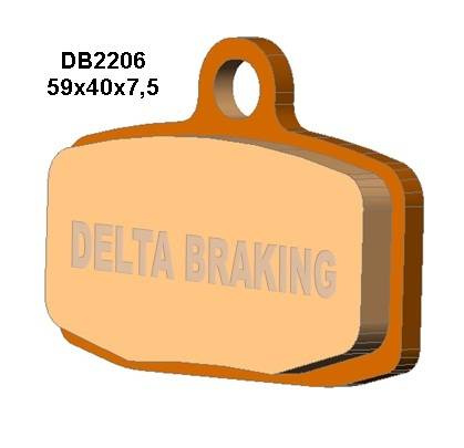 Klocki hamulcowe kh612 ktm sx85 `12-20 przód - zastępują db2206mx-d oraz db2206qd-d